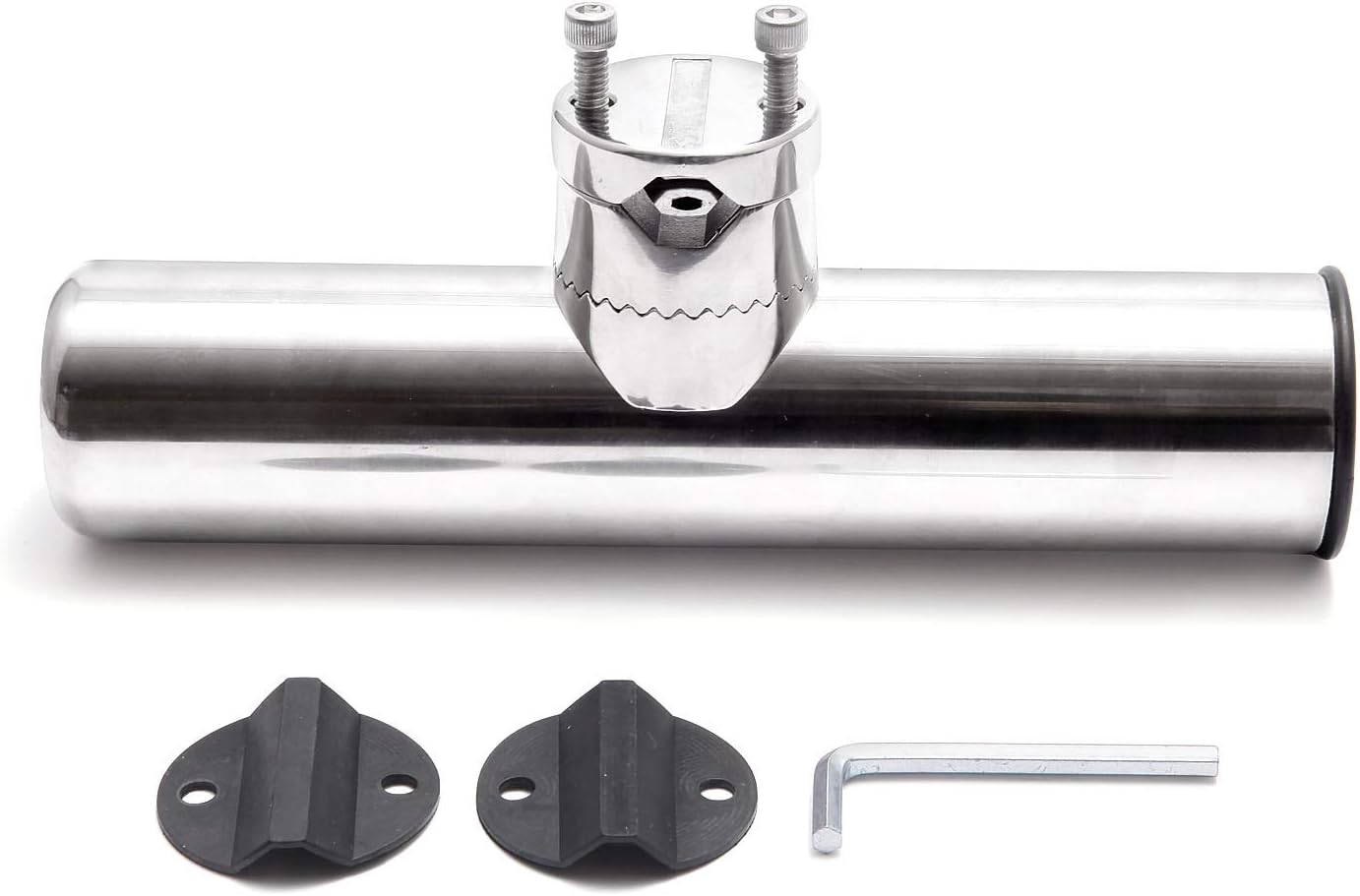 Stainless Steel Clamp on Fishing Rod Holder for Rails 1925mm, Tube