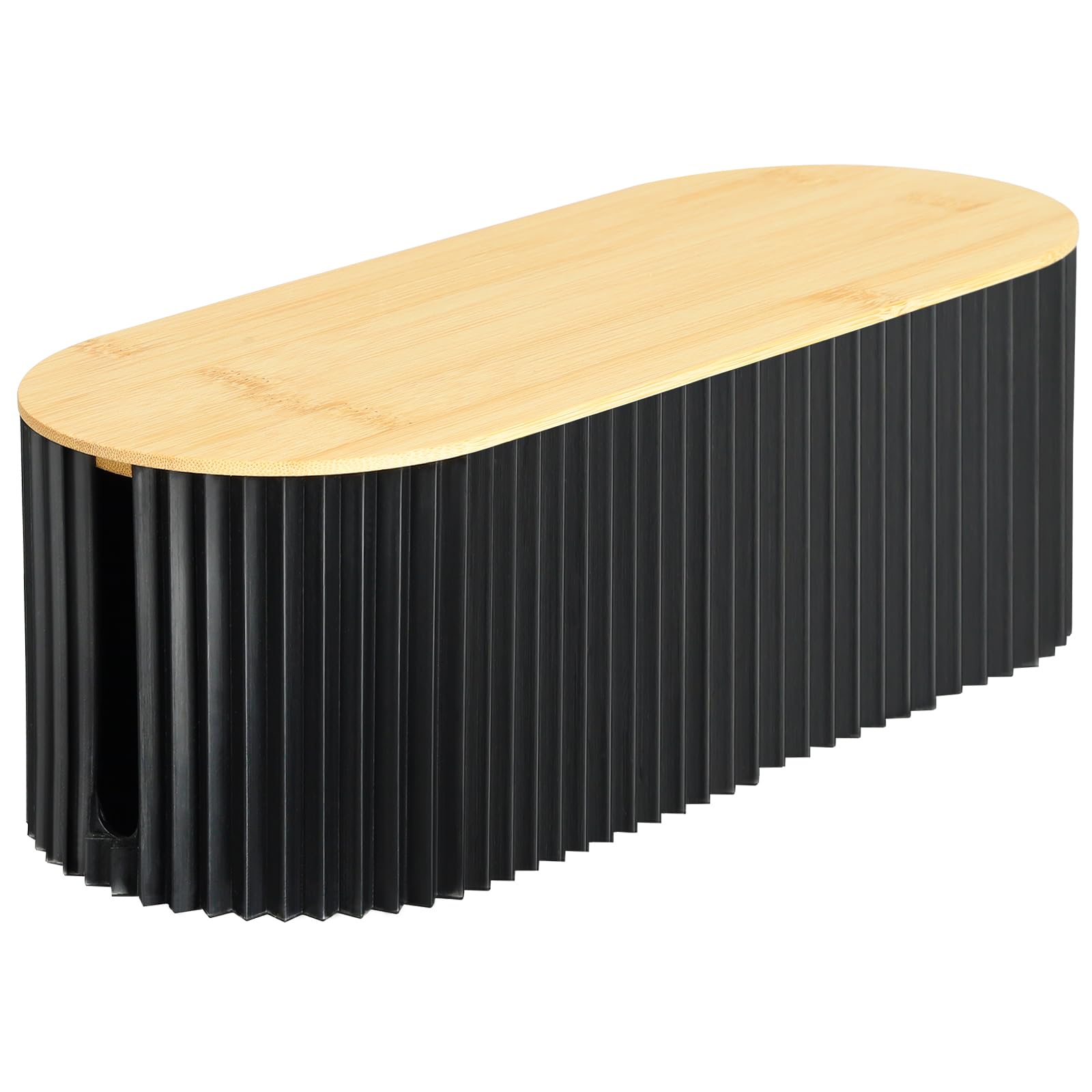 Jefoviee Cable Organizer Box,Cable Management Box,Cord Hider,Cable Organizer for Desk, ire gement to Hide Cords and Power Strip for TV Wires, Computer, Router, USB Hub and Under Desk Power Strip