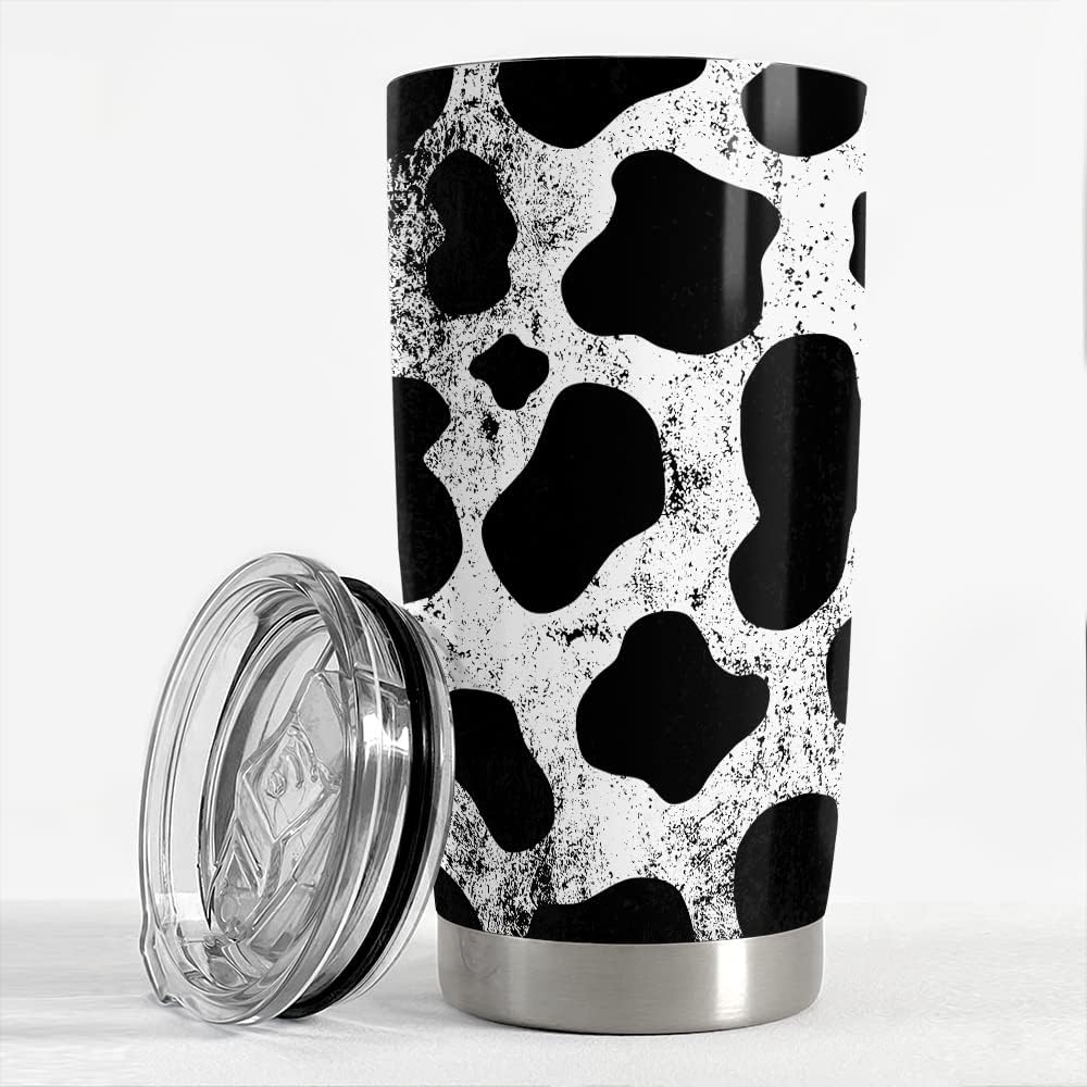 SANDJEST Personalized Cow Tumbler 20oz 30oz Tumblers with Lid Gift for Women Girl Daughter Sister Animal Lovers Farm Girl Christmas Birthday - Image 3