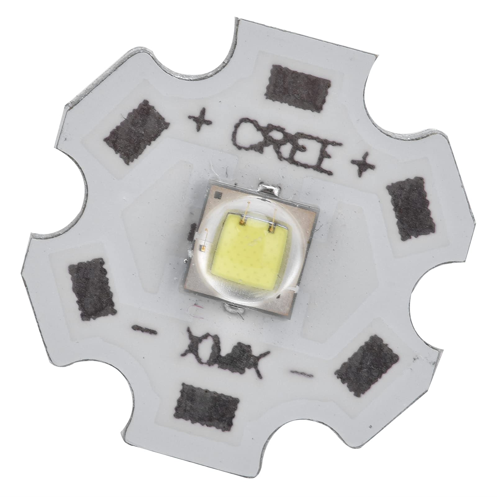 Fdit LED Chip Light Source Lamp Beads for Flashlight with 10W Power and 3000K/6500K Color Temperature, Suitable for DIY Ceiling Lamps and Spotlights (Warm Light)