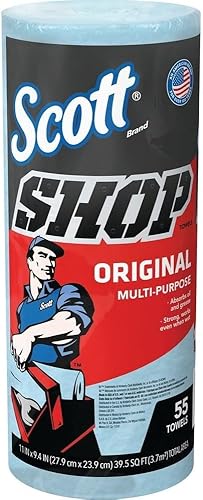 Scott Shop Original Towel Roll (75147), 55 Count (Pack of 1)