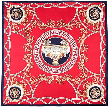 MEISEE 100% Mulberry Silk Scarfs Small Square Scarf 21" x 21" Neck Scarf Breathable Lightweight for Women Gift Packed - Image 6