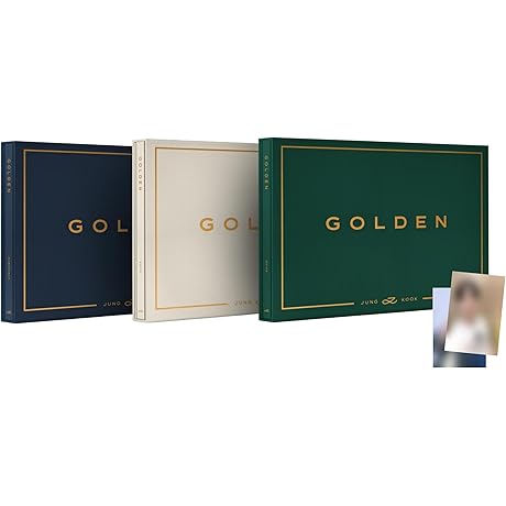 BTS JUNGKOOK 1st Solo Album GOLDEN RANDOM + [JungKook Photocards Set]
