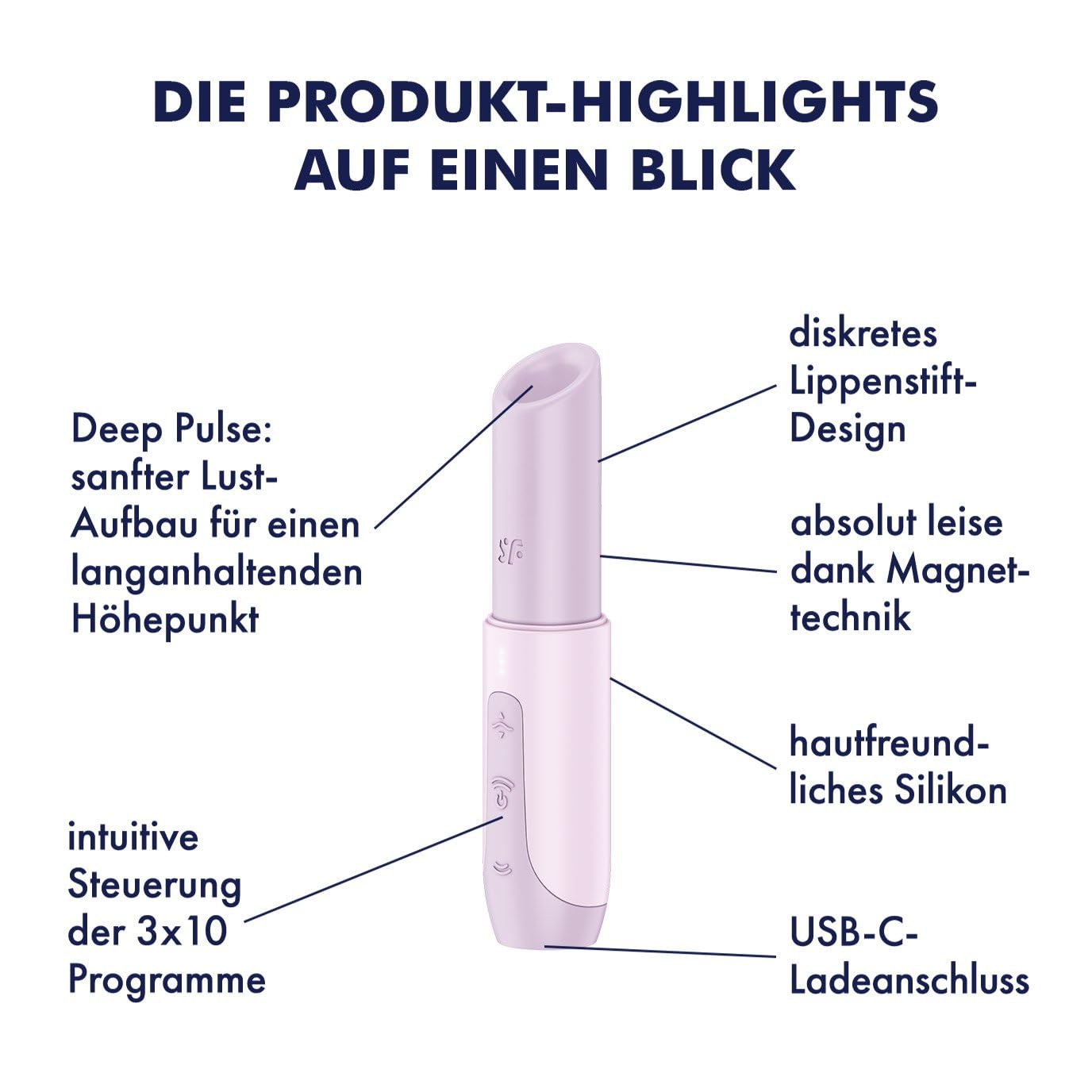Satisfyer Secret Kiss, giocattolo sessuale per adulti, per donne, stimolazione del clitoride, vibratore per il benessere e il piacere sessuale