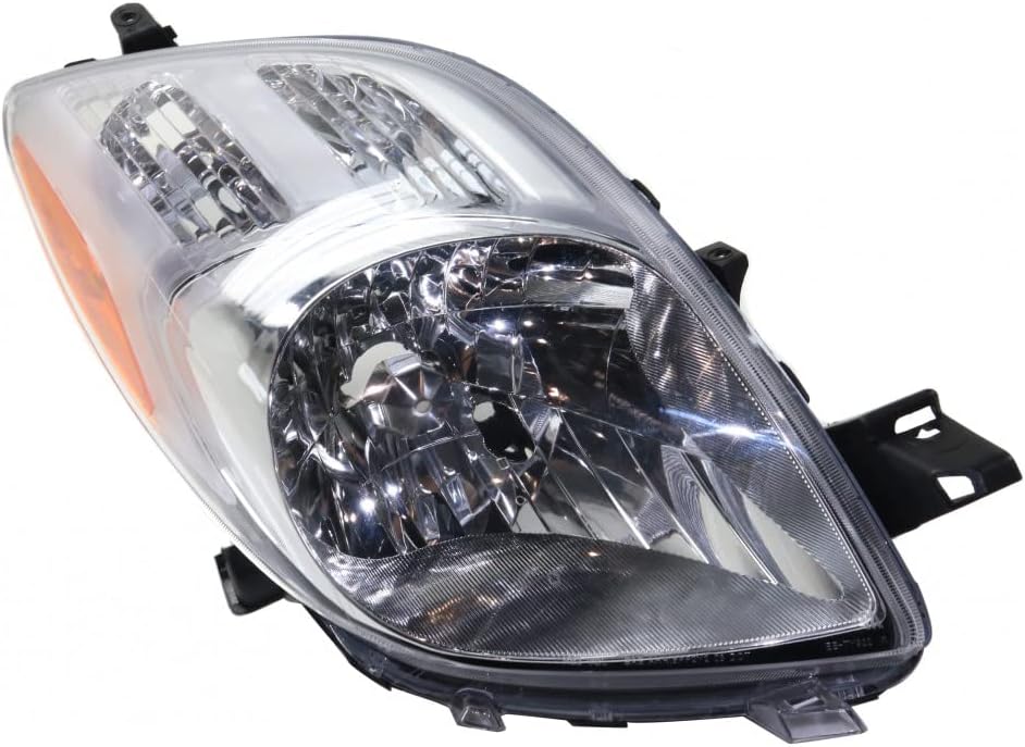 For Toyota Yaris Headlight 2006-2008 Passenger Side Lens & Housing Only 2 Door Hatchback DOT Certified TO2503170 | 81130-52611