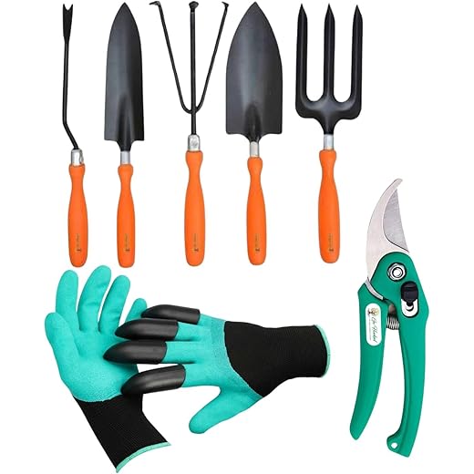 Go Hooked Garden Tools Set 7 Pcs
