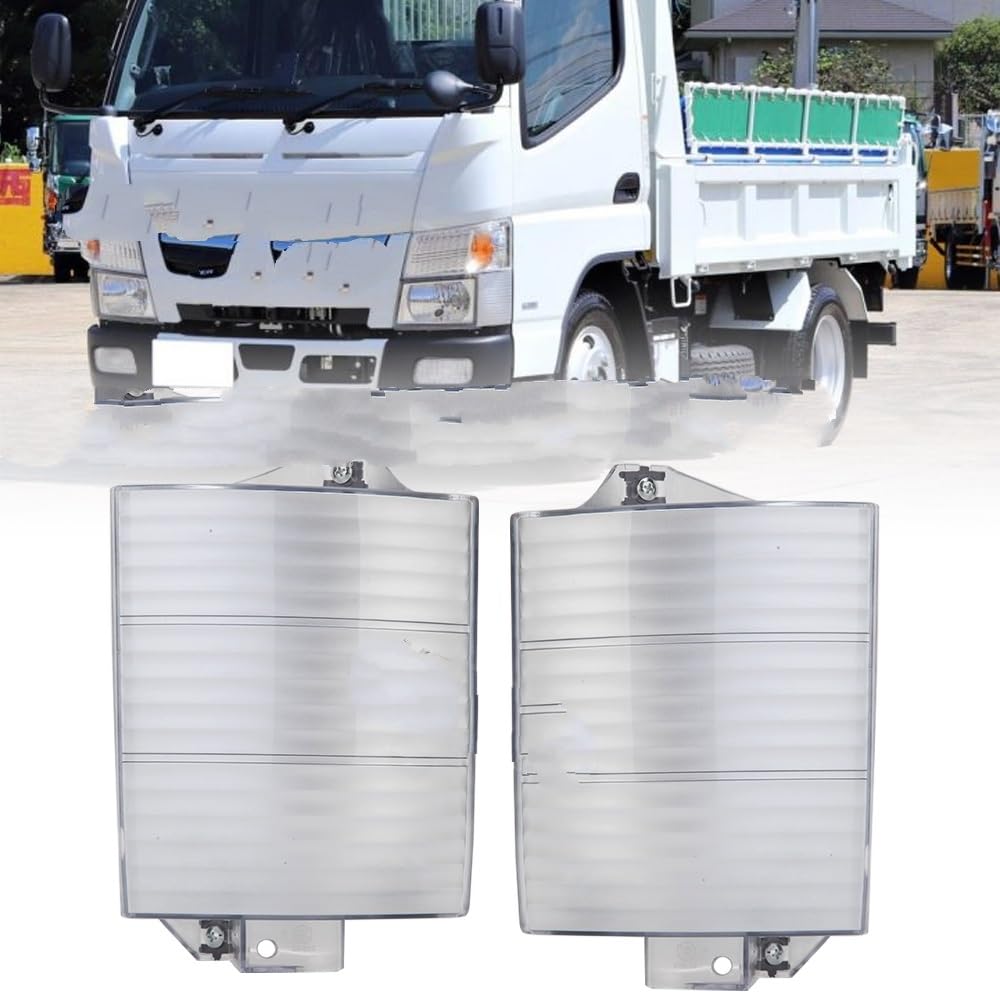 KWAYA Intermitentes Dinamicos Para Mitsubishi para Canter FUSO FE FG 2012-2018, luz antiniebla delantera para coche, luz de señal de giro, conjunto de lámpara indicadora. La Señal Giro(1 pair corner)