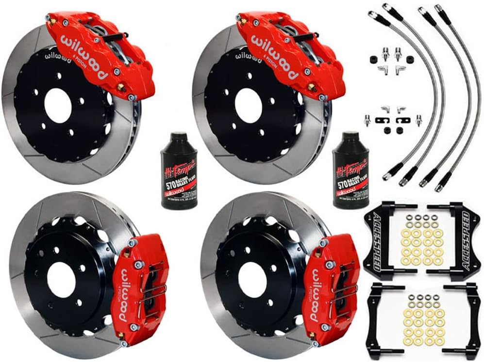 WILWOOD 350Z AND G35 13" SUPERLITE FRONT & DYNAPRO REAR BIG