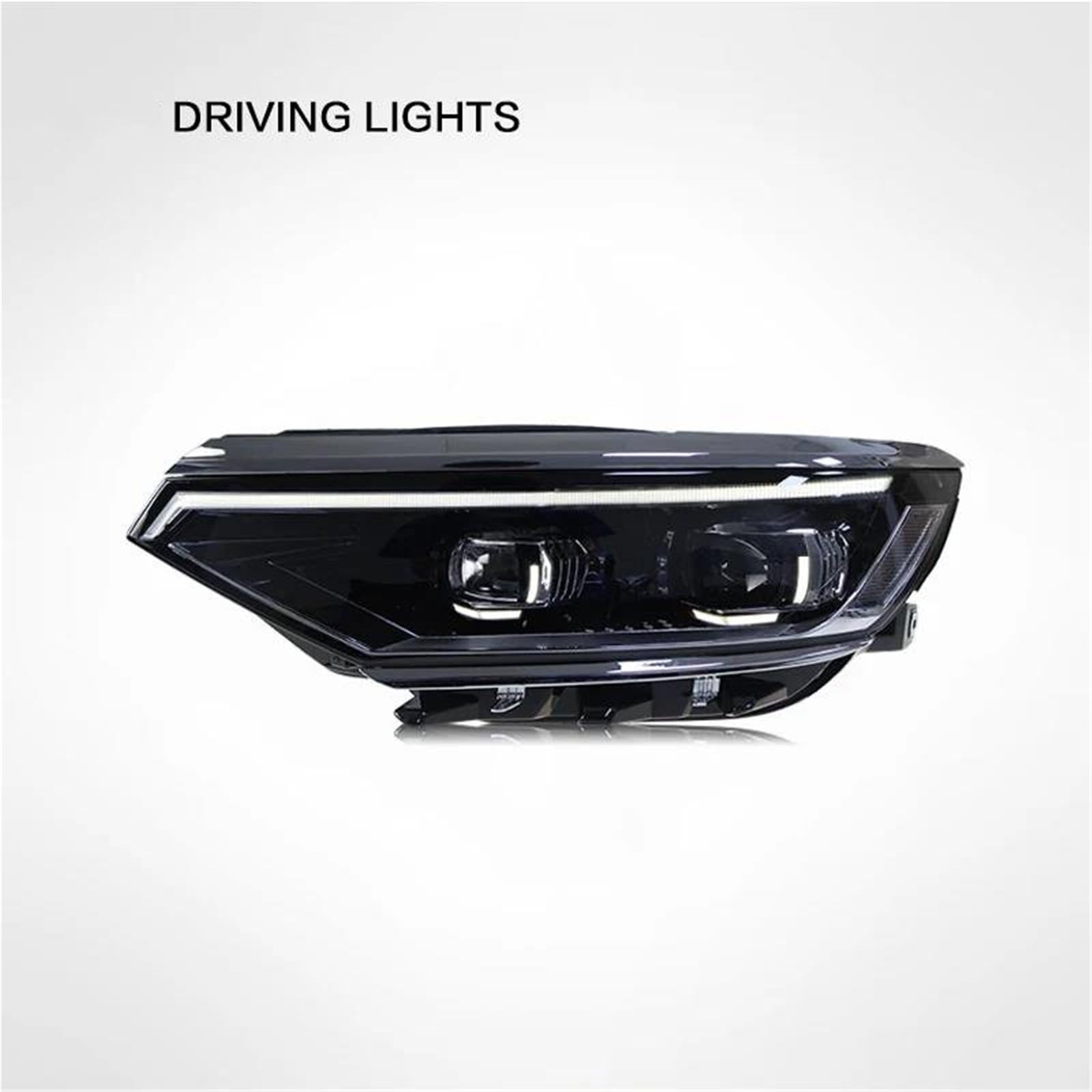Migliora la sicurezza della guida notturna Accessori Per Auto Modificato Faro Girare Per VW Per Magotan B8.5 2020 2021 2022 Testa Frontale Gruppo Lampada