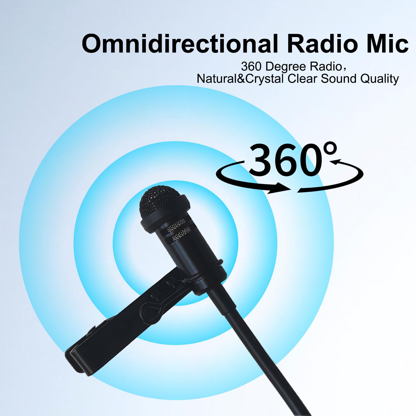 3,5 mm Lavalier Mikrofon Kompatibel mit DJI kabellos Mic Transmitters für Rode kabellos GO II 2 Omnidirektionale Kondensator Lapel Mic für Lectures Live Streaming YouTube,5ft Schwarz