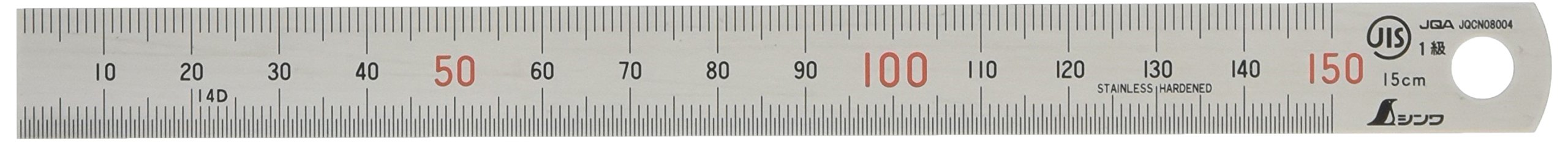 Engineer TM-04 Straight Scale, 5.9 inches (15 cm)