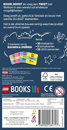 Lego Recreate Activity Cards Magie Cartes De Construction Avec 25 Briques - vue 3