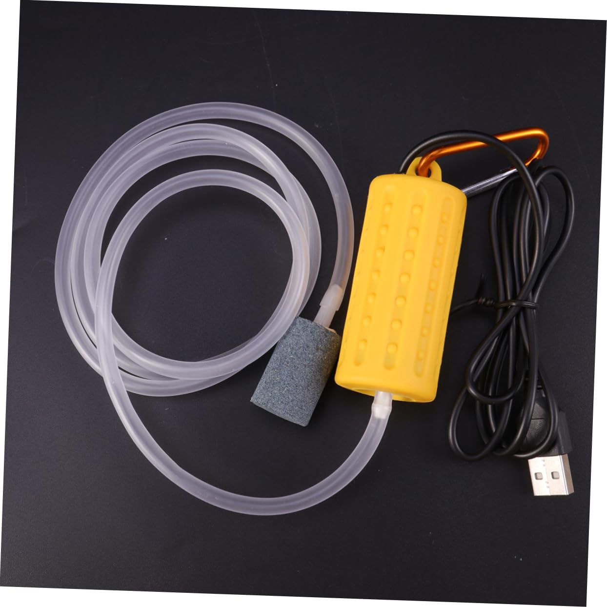 Toddmomy Accesorios para Acuarios 3 Piezas de Aire del Acuario para de Aire para Acuario Accesorios de Pesca Accesorios para peceras de Estanque de pecera Exterior Pescar USB