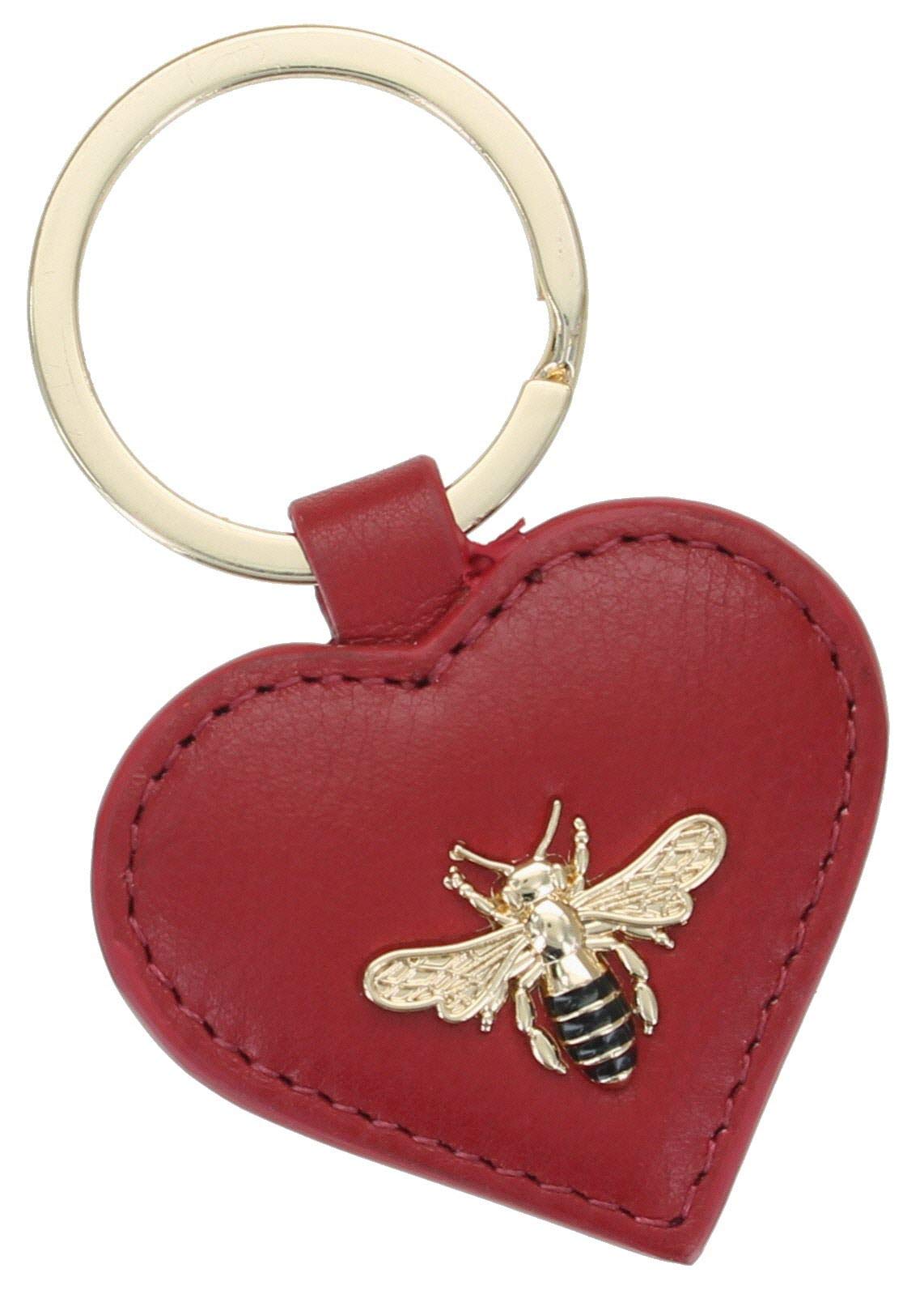 Mala Leather Red Mason Collection Leather Keyring 5154_27