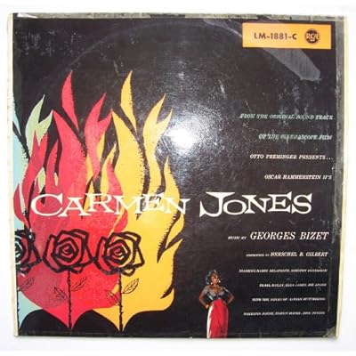 sings carmen jones LP