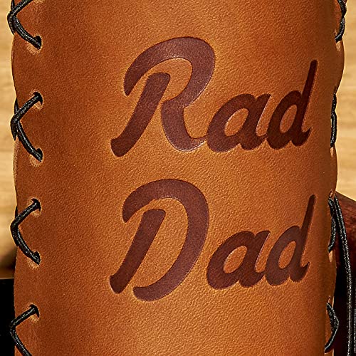 Oowee Products | Rad Dad Leather Can Hugger/Holder | Fits 12 To 16 Ounce Cans | Father's Day Gift | Great For Sodas, Beer And Seltzer #TOP7