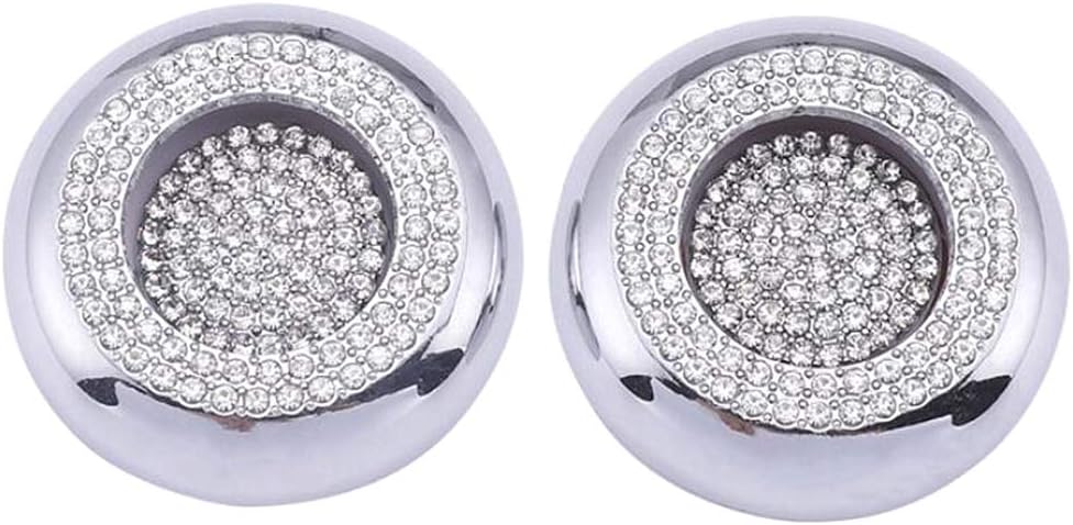 Car Interior Bling Accessories for Mercedes-Benz Bling C300 E300 E350 GLC CLS 300 CLS 350 CLS 450 2016-2021 Car Seat Pillow Button Cover Car Bling Accessories for Women