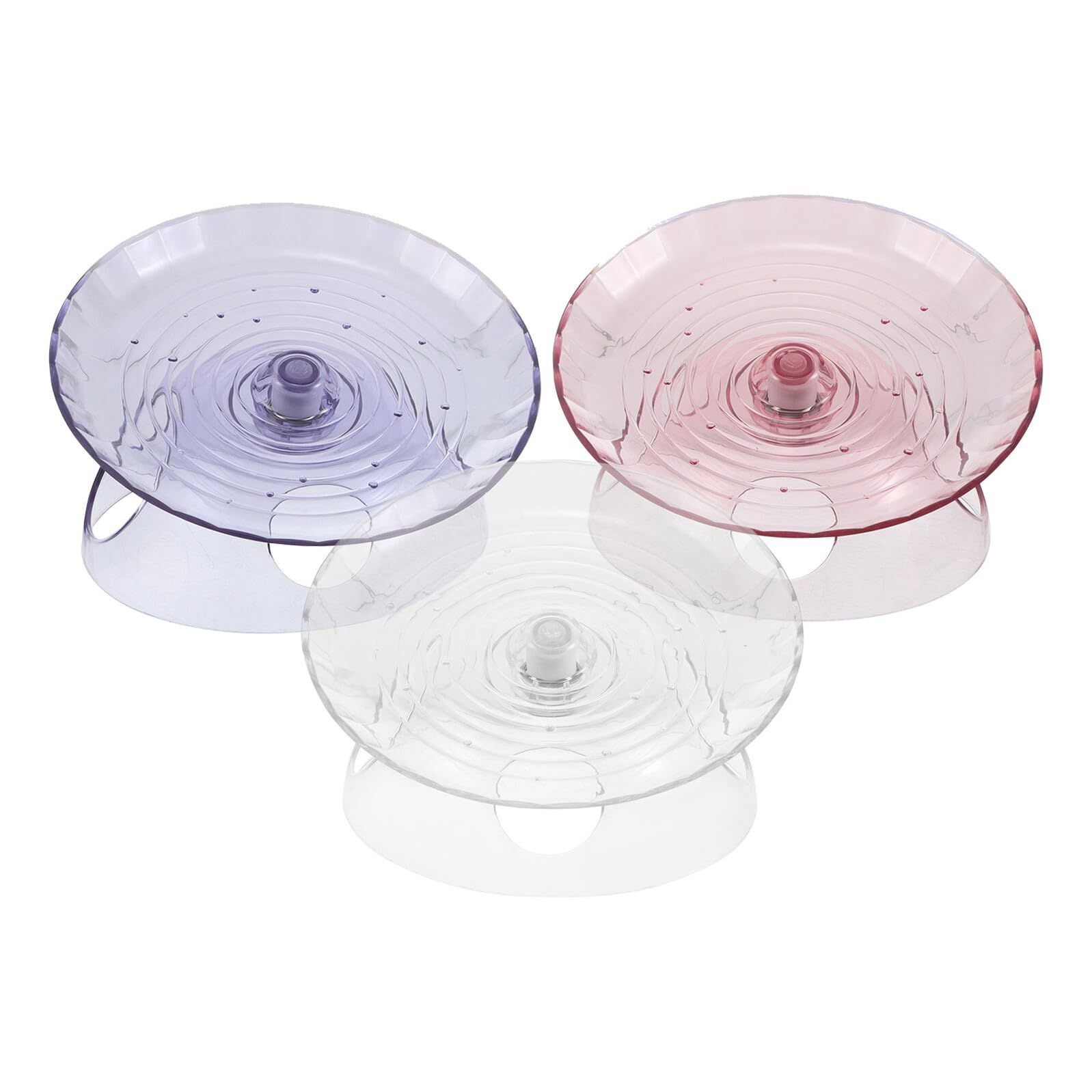Roue d'exercice pour hamster silencieuse en plastique solide avec cachette
