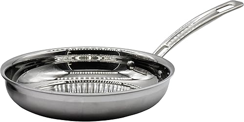 Miniatura 10 de Cuisinart MCP-12N MultiClad Pro - Juego de utensilios de cocina de triple capa de acero inoxidable 12 piezas