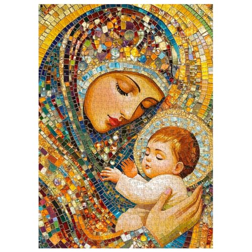 Puzzle Religioso Virgen Maria 16 anos miniatura 2