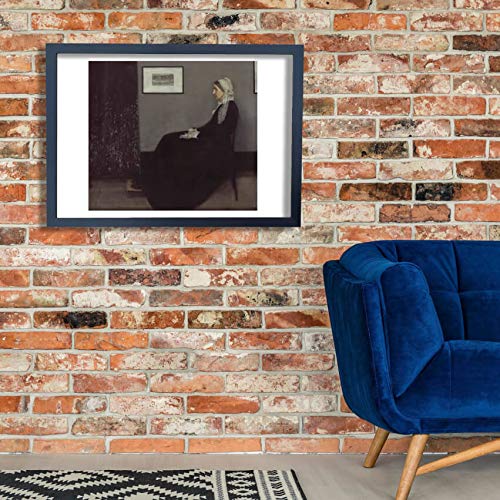 Impression Whistler Mère de l'artiste cadre grand format Spiffing Prints - 3