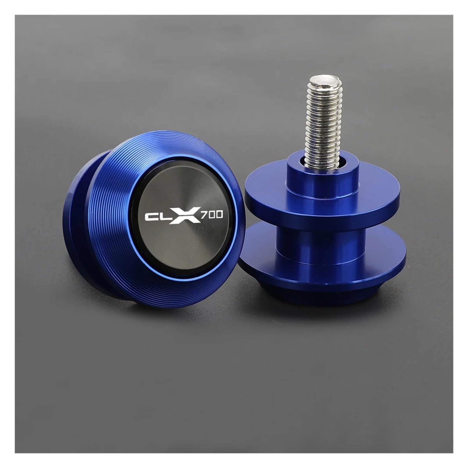Fsjgbnhokvn 10Mm Blue Motorcycle Paddock Stand Spool Sliders For Cfmoto 700Clx 700 Clx Clx700 2023 2022 2021 Motorcycle Cnc Swingarm Sliders Spools 10Mm(10Mm Blue)