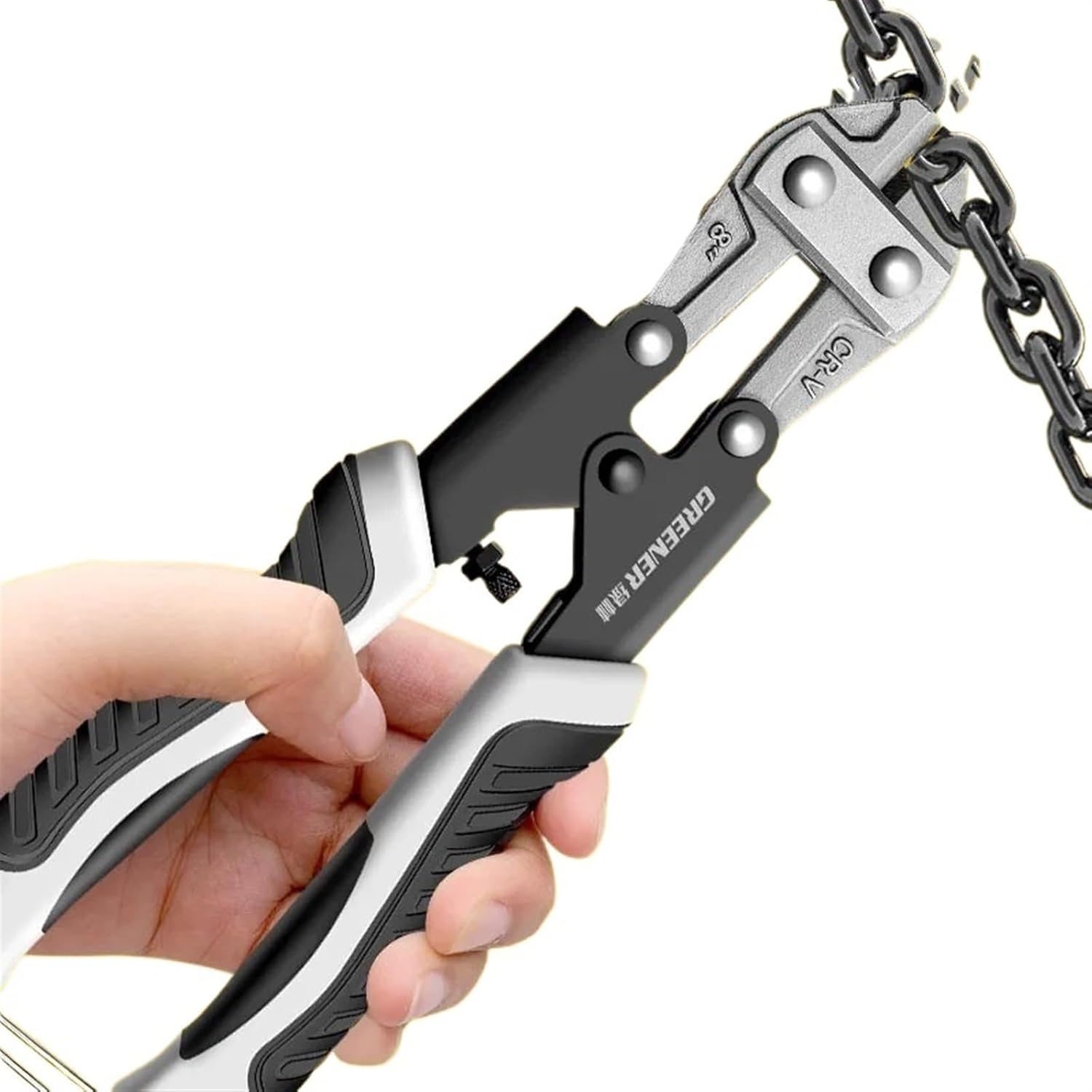 Bolt Cutters Shear Locking Steel Wire Large Pliers Vigorously Destroy Imported Labor-saving Steel Bar Shearing Pliers (Color : 1pcs)