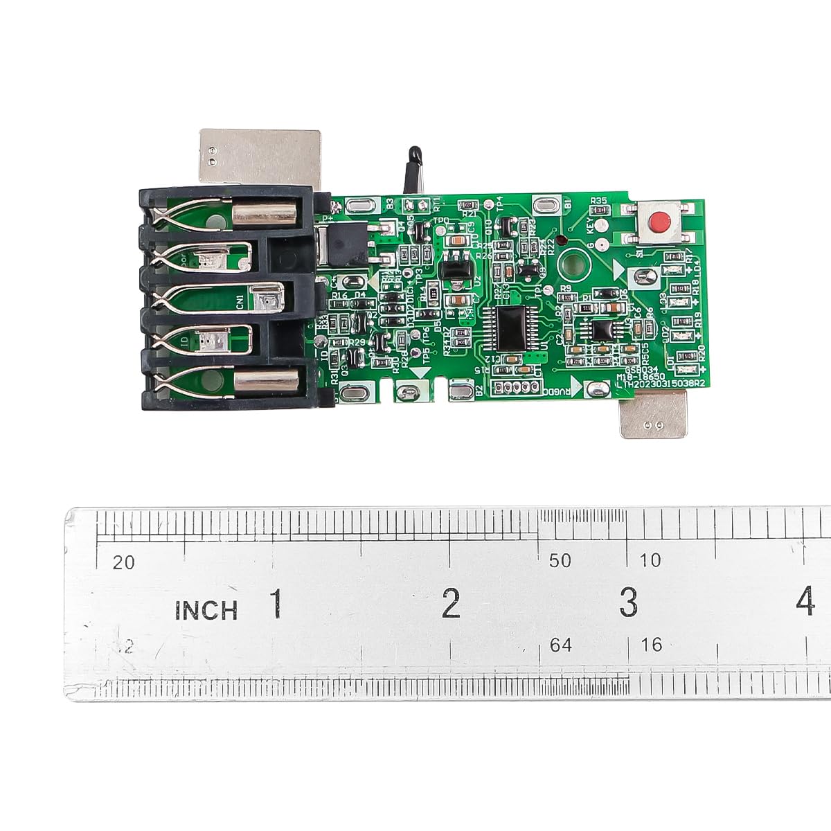 Sarini Płytka drukowana PCB, płytka drukowana zabezpieczająca ładowanie M18 PCB do akumulatora litowo-jonowego Milwaukee 18 V, część naprawcza, akcesorium