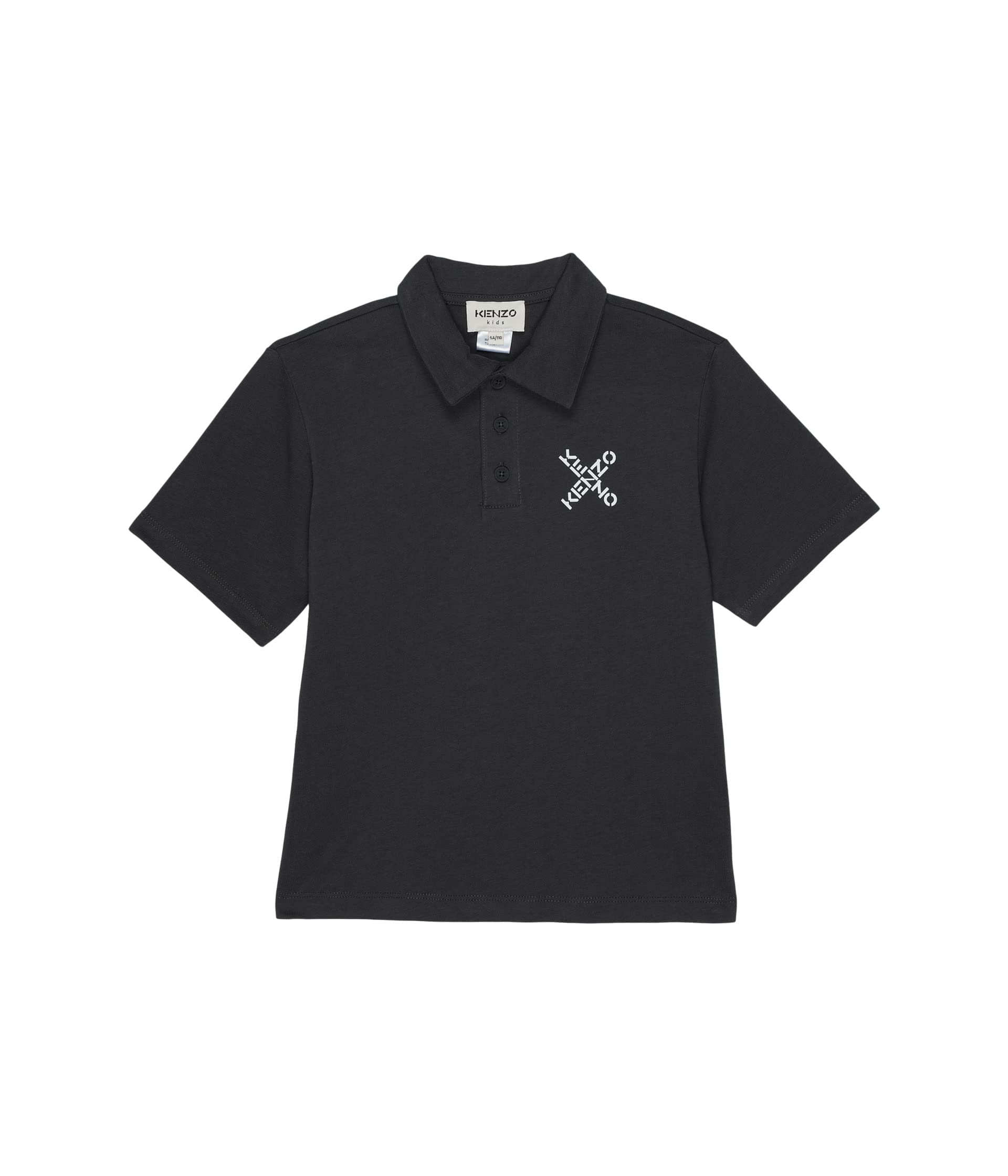 Kenzo Boy's Short Sleeve Polo (Toddler/Little Kids)