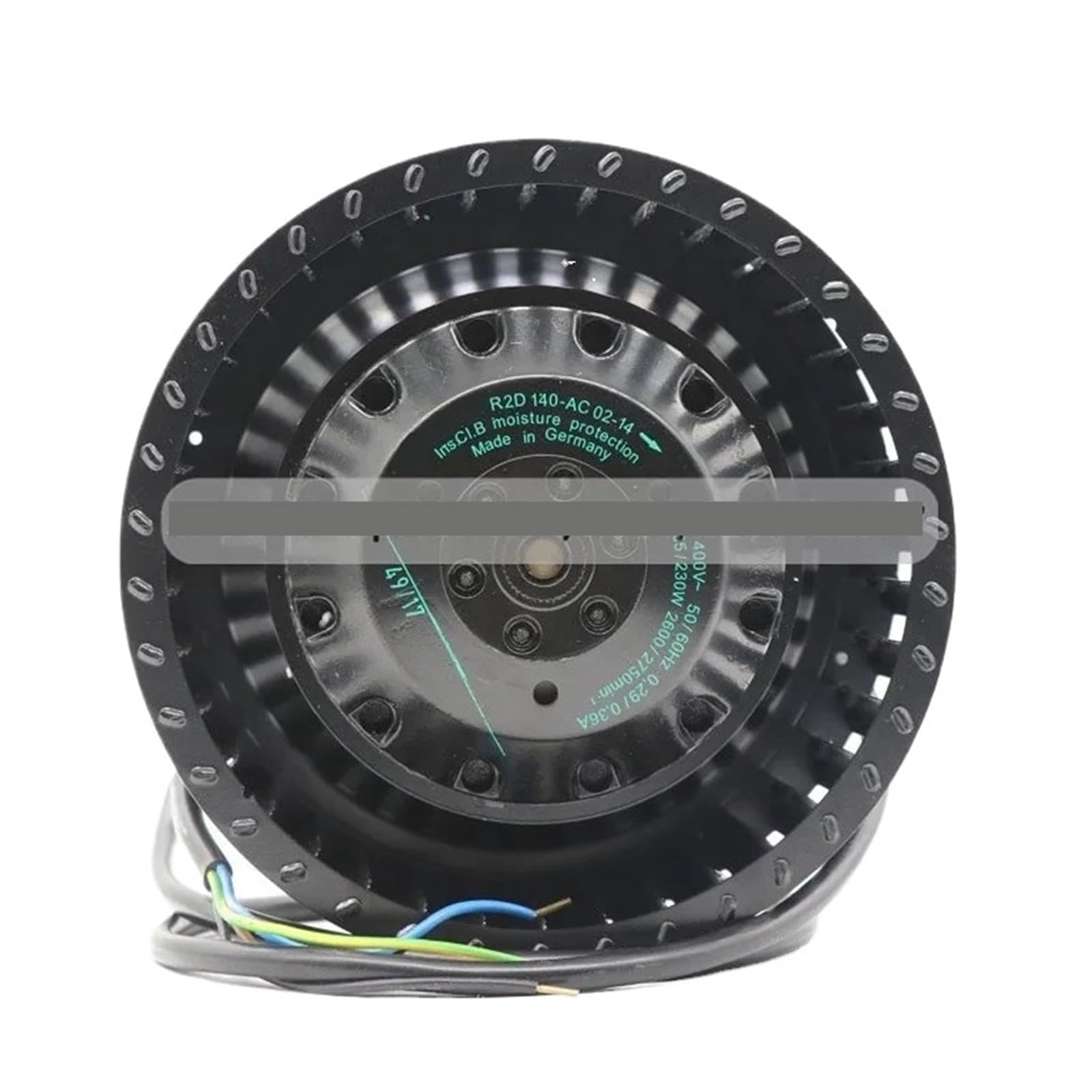 Ventilateur de refroidissement R2D160-AF02-26 centrifuge pour système industriel