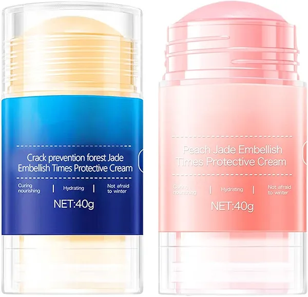 RTQSU Crack Feet Prevention Stick, Anti Crack Foot Cream Stick, Foot Care Cream Cracked Feet, Moisturizing Foot Balm, Softening and Nourishing Cream for For Dry Heels