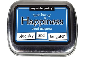 Little Box of Happiness Kit: Write Poems, Letters & More on Your Fridge