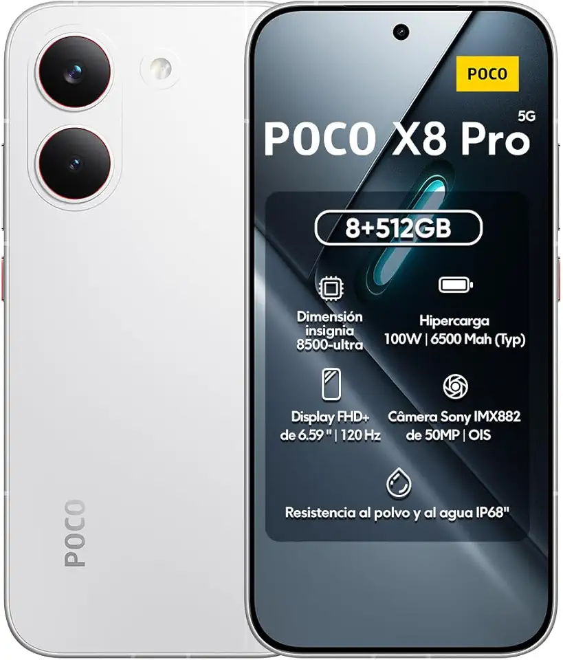Smartphone Xiaomi Poco X8 Pro 512GB / 8GB Ram (Branco)