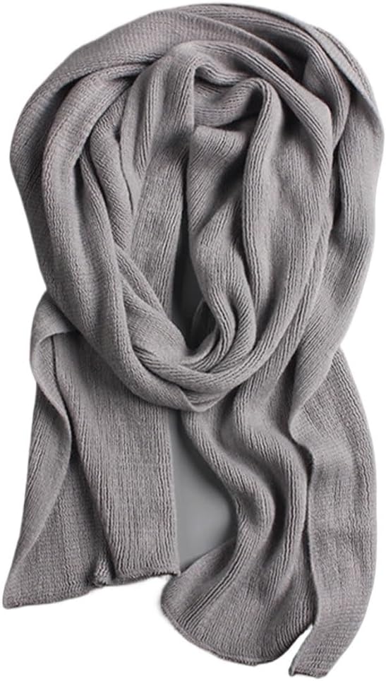 Men's scarves, men's business knitted, autumn and winter warm