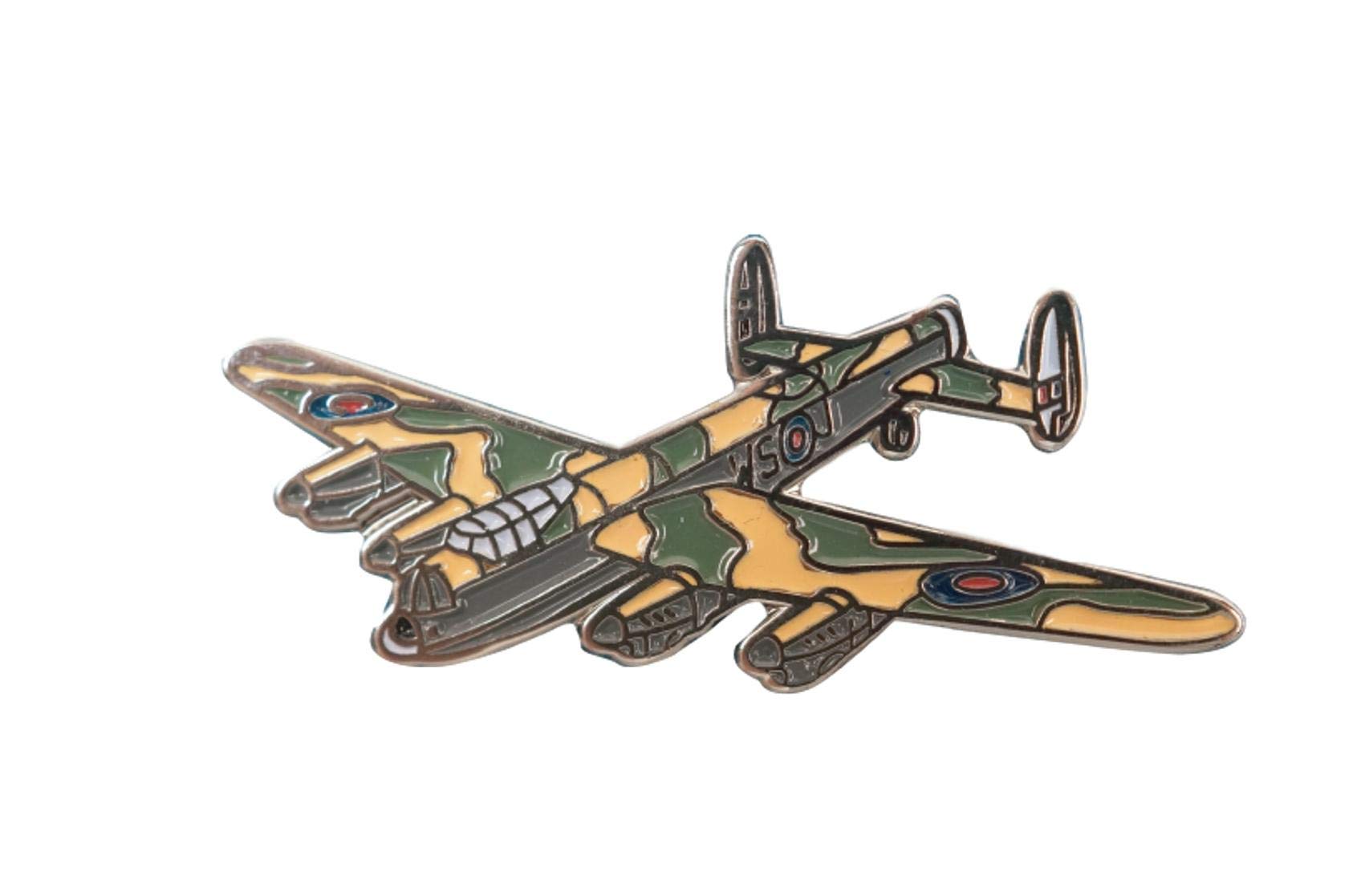 Royal Air Force Multicoloured Lancaster Lapel Pin Badge