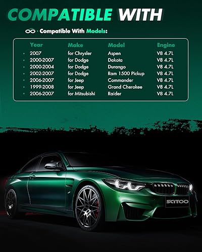 Vista 2156 de SCITOO 1 bobinas de encendido con 4 bujías de iridio para Chevrolet 2011-2015 Cruze 1.4L 2016 Cruze Limited 1.4L 2012-2020 Sonic 1.4L 2013-2021 Trax