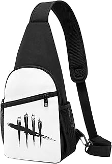 [Jalch] ボディバッグ デッドバイデイライト Dead By Daylight ワンショルダー ボディーバッグ 胸バッグ メンズ レディース 斜めがけ バッグ ショルダーバッグ 大容量 肩掛けバッグ 通勤 旅行 スポーツ