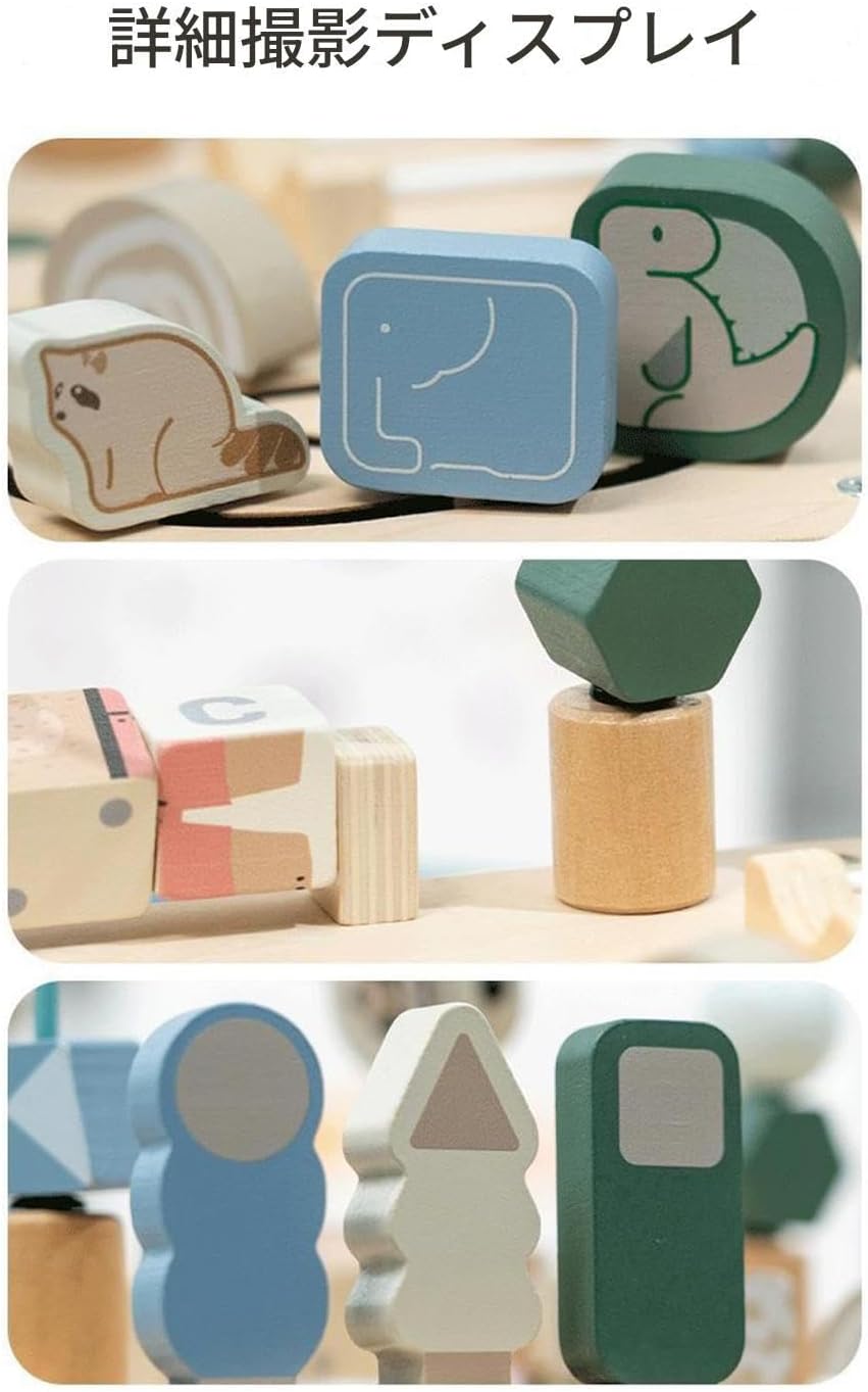 ベビーアクティビティテーブル - 赤ちゃんアクティビティキューブ - 知育木製デスクおもちゃ 男の子 ギフトプレゼント 屋内遊び 家