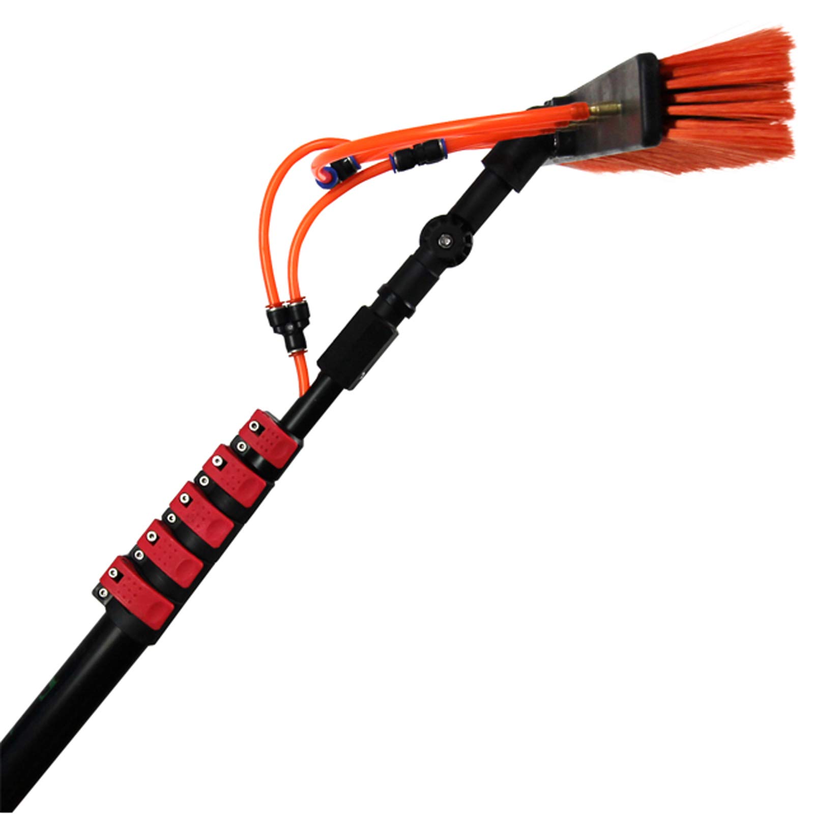 Panneau solaire brosse de nettoyage télescopique pour l'entretien de votre toit