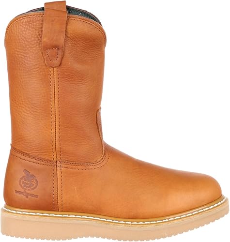 Georgia Boot Zapatos de trabajo Wellington de cuña para hombre