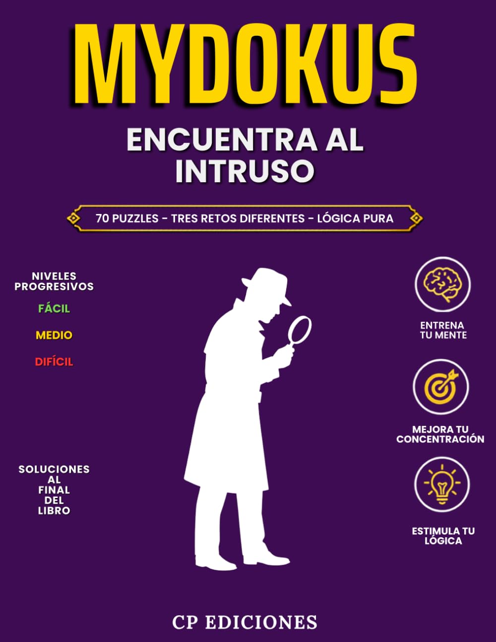 MYDOKUS: Encuentra al Intruso - 70 Puzzles - 3 Niveles de Dificultad