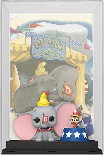 Funko POP! Póster de película: Disney - Dumbo con Timothy - Figura de vinilo coleccionable - Idea de regalo - Producto oficial - para niños y