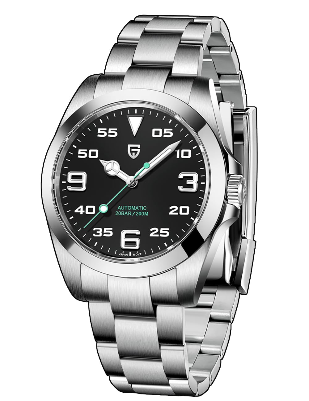 BY BENYAR Pagani Design Mens Watches Japanese Movement Sapphire Glass Stainless Steel Automatic Watches 200M Waterproof Diving Watch Gifts for Men PD-1692