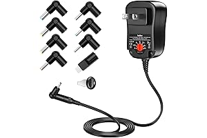 Belker 12W Universal AC DC Adapter Power Supply for Various Electronics