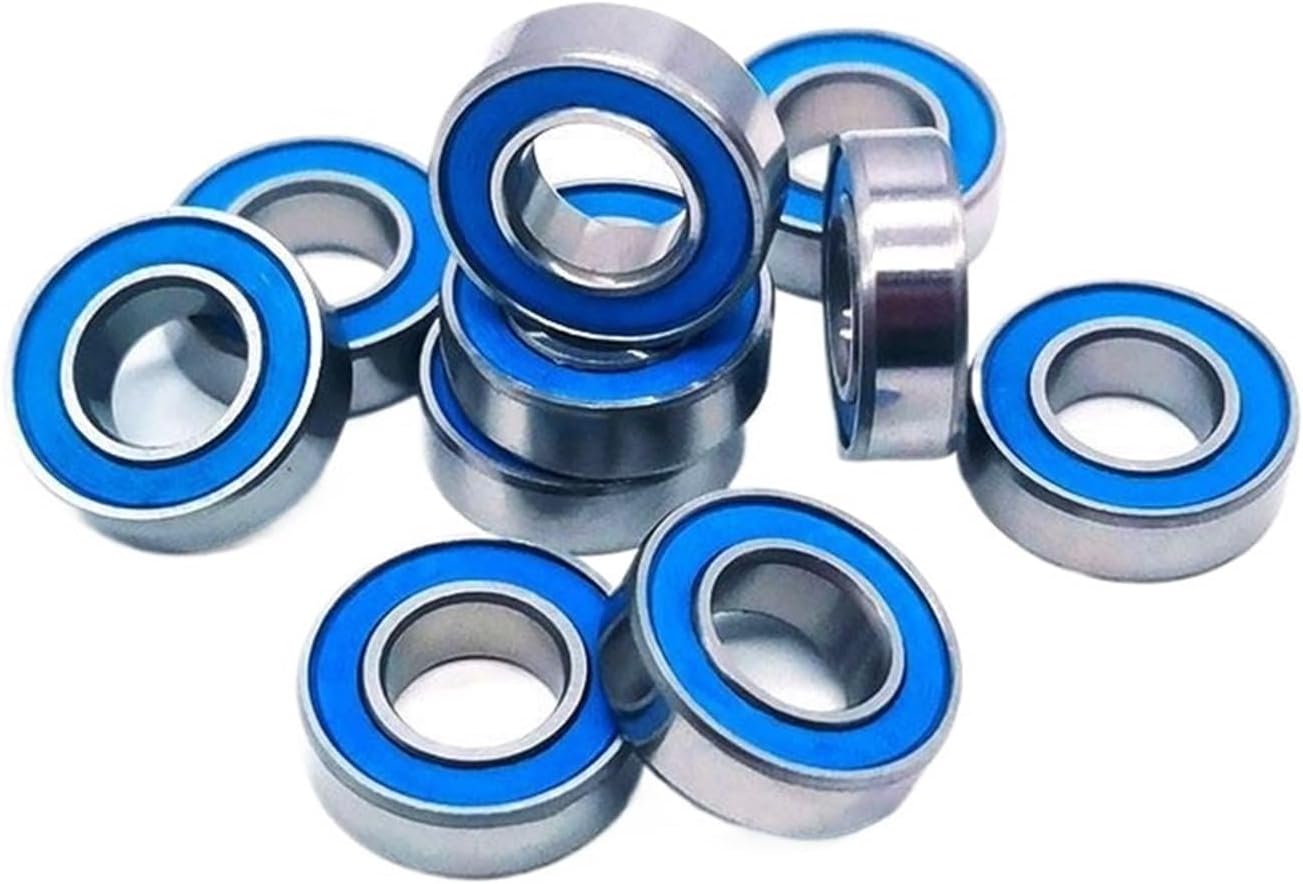 2Pcs Bearings 5 * 16 * 5 mm S625 2RS Stainless Steel Hybrid Ceramic Air Bearing S625RS