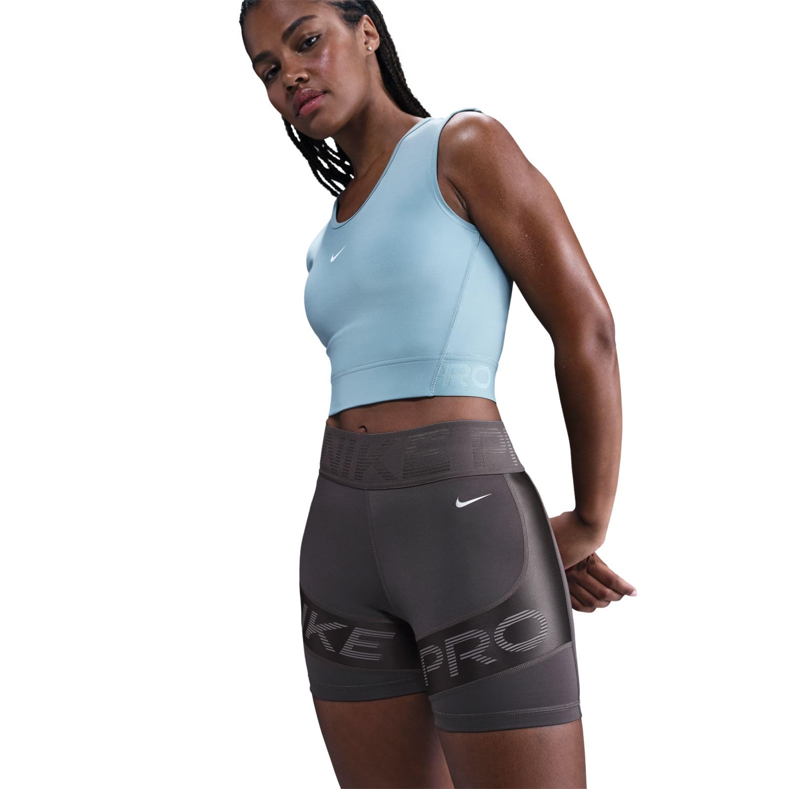 Nike Damen Shorts Nike Pro Sculpt Dri-fit Bike Shorts mit Hohem Bund für Damen (Ca. 12,5 cm)