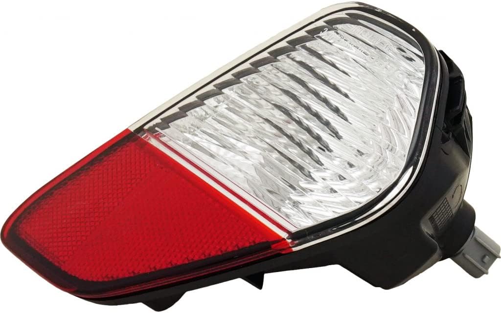 KarParts360 For Mitsubishi Outlander 2016 17 18 19 2020 Backup Tail Light Assembly Driver Side | Bumper Mounted | CAPA | Replacement For MI2882103, MI2882103C | 8336A153