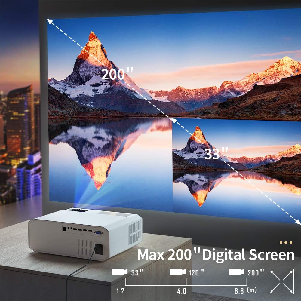Exclusive Discount 70% Price Native 1080P Projector, Crenova 6800 Lux Home Movie Projector , Full HD LED Video Projector with Dolby, Outdoor iPhone Projector with 200” Display&75% Zoom for Phone/Laptop/Xbox/TV Sticks Exclusive Native 1080P Projector, Crenova 6800 Lux Home Movie Projector , Full HD LED Video Projector with Dolby, Outdoor iPhone Projector with 200” Display&75% Zoom for Phone/Laptop/Xbox/TV Sticks
