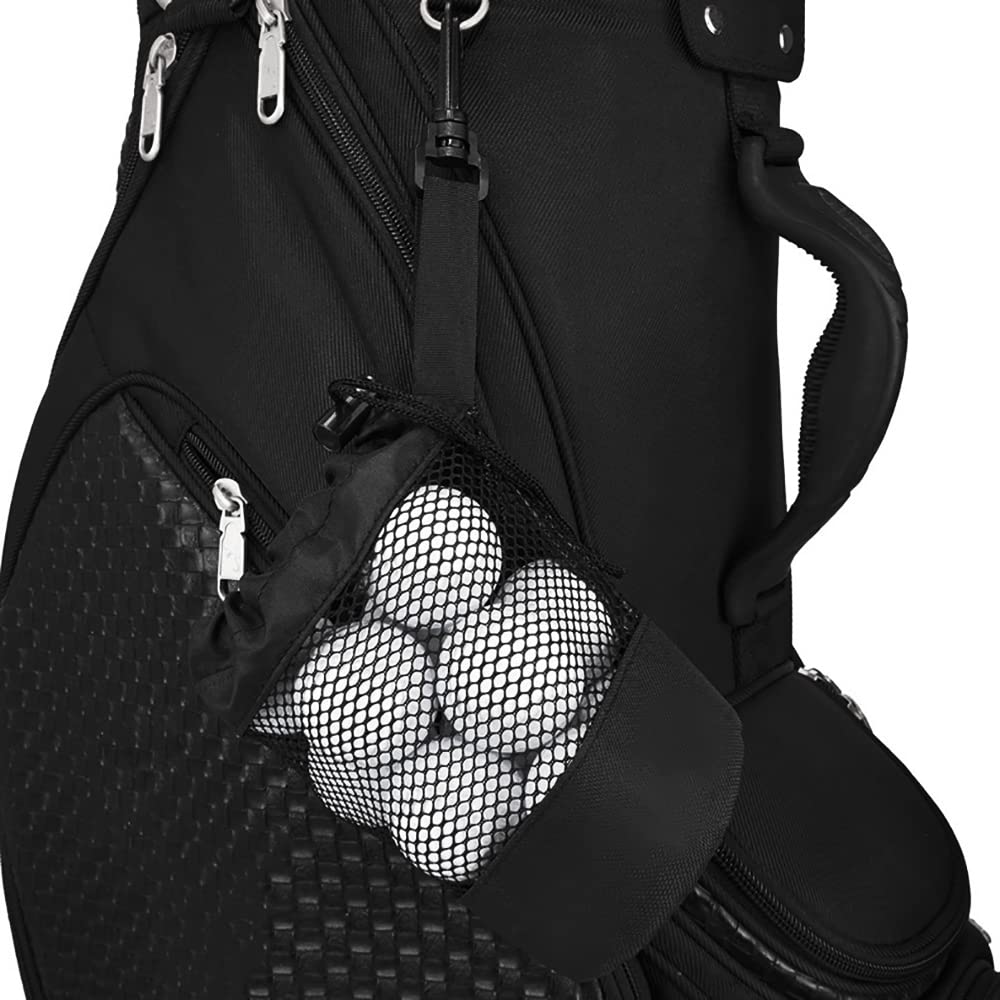16 Porta Palline da Golf, Porta Palline da Golf Borsa a Rete Borsa in Nylon con Coulisse Borsa per Palline da Golf Accessorio per Collettore