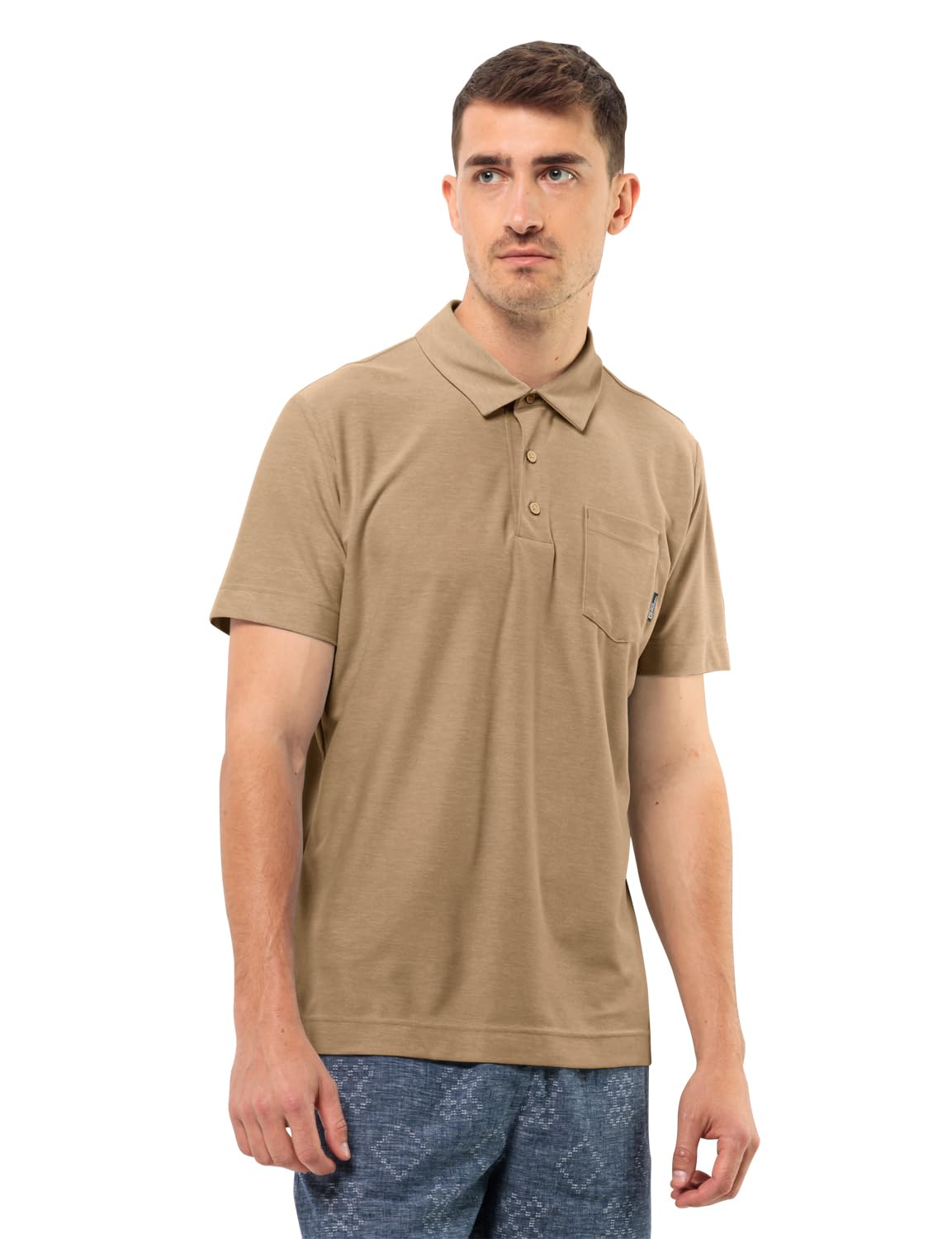 Jack Wolfskin Terral Polo M, Sand Storm, L